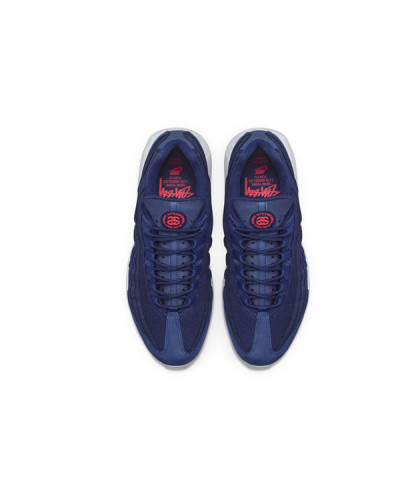 Мужские кроссовки Nike x Stussy Air Max 95 «Blue/White»