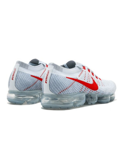 Летние кроссовки Nike Air VaporMax «White/Red»