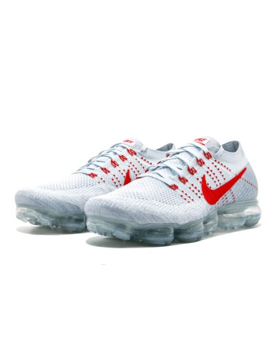 Летние кроссовки Nike Air VaporMax «White/Red»