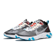 Летние кроссовки Nike React Element 87 «Dark Grey Photo Blue»