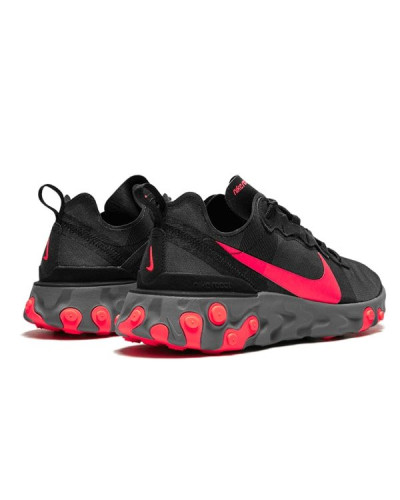 Мужские летние кроссовки Nike React Element 55 «Solar Red»