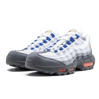 Осенние кроссовки Nike Air Max 95 «Cool Grey/Total Orange/White»