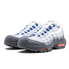 Осенние кроссовки Nike Air Max 95 «Cool Grey/Total Orange/White»