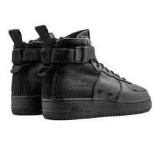 Кроссовки Nike SF Air Force 1 Mid «Triple Black»