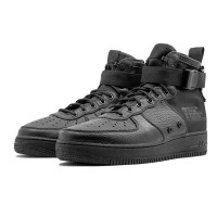 Кроссовки Nike SF Air Force 1 Mid «Triple Black»