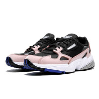 Женские кроссовки Adidas Falcon «Black/Pink»