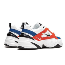 Женские кроссовки Nike M2K Tekno «White/Black/Orange»