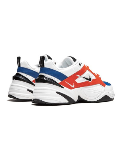 Женские кроссовки Nike M2K Tekno «White/Black/Orange»