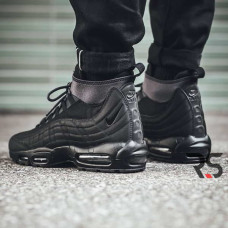 Мужские кроссовки Nike Air Max 95 SneakerBoot «Black»
