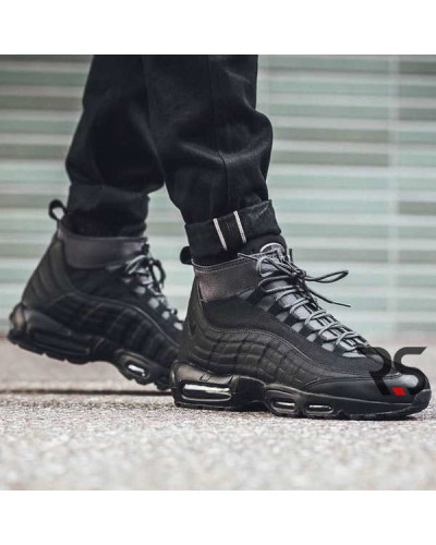Мужские кроссовки Nike Air Max 95 SneakerBoot «Black»