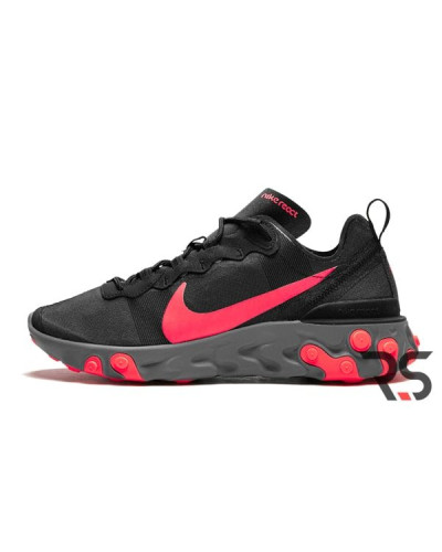Мужские летние кроссовки Nike React Element 55 «Solar Red»