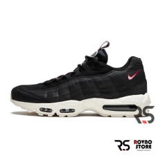 Осенние кроссовки Nike Air Max 95 Pull Tab «Black»