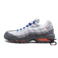 Осенние кроссовки Nike Air Max 95 «Cool Grey/Total Orange/White»