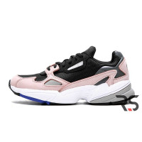 Женские кроссовки Adidas Falcon «Black/Pink»