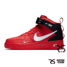 Мужские кроссовки Nike Air Force 1 07 Mid Lv8 «Red»