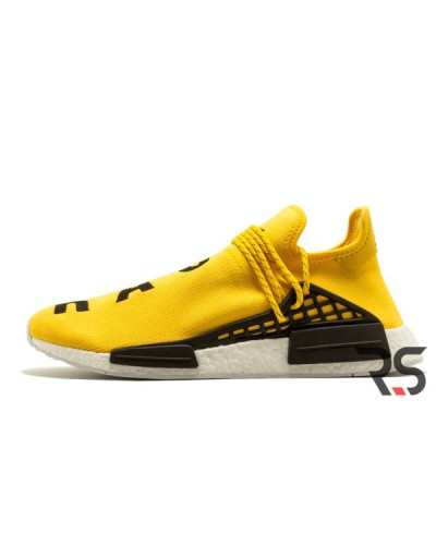 Кроссовки Adidas NMD Human Race «Yellow»