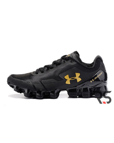 Мужские кроссовки Under Armour Scorpio «Black/Gold»