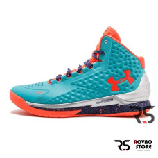 Мужские кроссовки Under Armour Curry 1 «Blue orange»