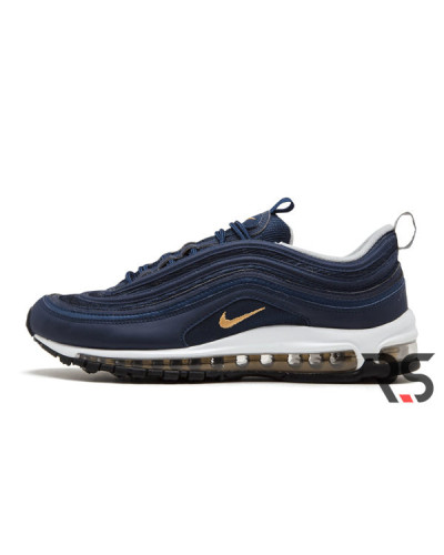 Мужские кроссовки Nike Air Max 97 «Midnight Navy Metallic Gold»
