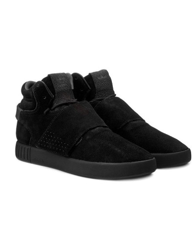 Мужские кроссовки Adidas Tubular Invader Strap «All Black»