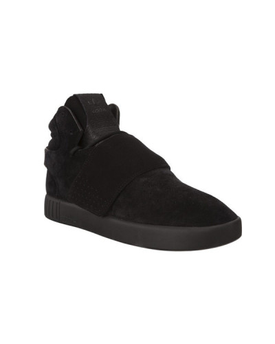 Мужские кроссовки Adidas Tubular Invader Strap «All Black»