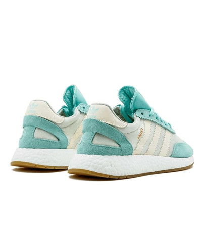 Женские кроссовки Adidas Iniki Runner «Green/Beige»