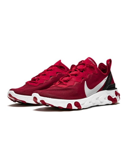 Мужские кроссовки Nike React Element 55 «Gym Red»