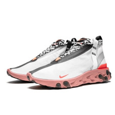 Летние кроссовки Nike React Runner Mid WR ISPA «White Light Crimson»