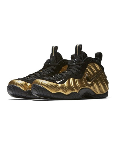 Кроссовки Nike Air Foamposite Pro «Metallic Gold»