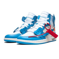 Кроссовки Air Jordan 1 Retro High Off-White «University Blue»