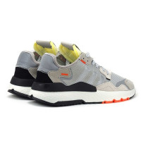 Кроссовки Adidas Nite Jogger «Grey Two/Solar Orange»