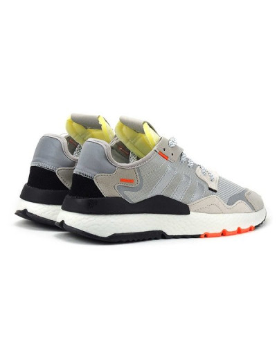 Кроссовки Adidas Nite Jogger «Grey Two/Solar Orange»