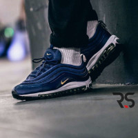 Мужские кроссовки Nike Air Max 97 «Midnight Navy Metallic Gold»