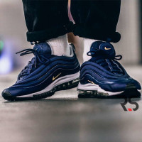 Мужские кроссовки Nike Air Max 97 «Midnight Navy Metallic Gold»