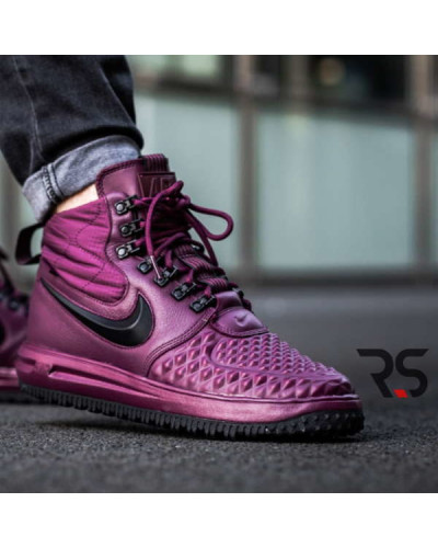 Мужские кроссовки Nike Lunar Force Duckboot 17 «Bordeaux/Black»
