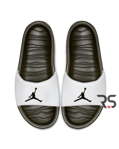 Тапочки Jordan Break Slide «White/Black»