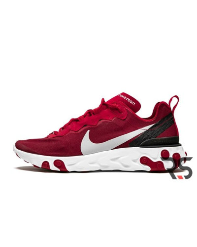 Мужские кроссовки Nike React Element 55 «Gym Red»