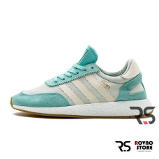 Женские кроссовки Adidas Iniki Runner «Green/Beige»