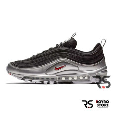 Кроссовки Nike Air Max 97 «Black Metallic Silver»